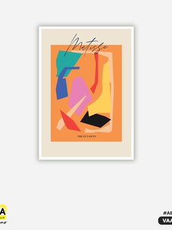 ภาพตกแต่งบ้านสำเร็จรูป Matisse Colorful VAA00022 #SOdAcollection #ภาพตกแต่งบ้านสไตล์แอ็บสแตรค #ABSTRACT