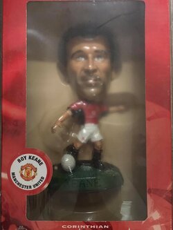 ตุ๊กตาโมเดลนักฟุตบอล ร.คีน สโมสรแมนเชสเตอร์ ยูไนเต็ด โครินเธียน โปรสตาร์ - ProStars XL Club Series ใหม่ / R.KEANE MANCHESTER UNITED Football Club Corinthian ProStars Football Figure - ProStars XL Club Series NEW