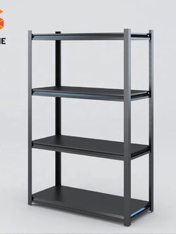 ชั้นเหล็ก 4 ชั้น : ขนาด ส160 x ก120 x ล40 ซม.