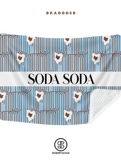ผ้าห่มอเนกประสงค์ ใส่ชื่อได้ รหัส BKA00058 #SOdAblanket #SodAhome