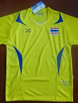 เสื้อฟุตบอล ทีมชาติไทย ชุดเหย้า ชุดลุยศึกเอเชี่ยนเกมส์ 2006 ใหม่ M-Size / THAILAND Football Shirt Home Kit Asian Games 2006 Jersey NEW M-Size