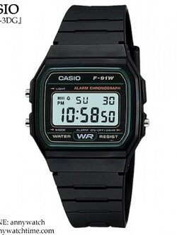 CASIO F-91W-3DG