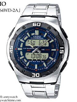CASIO AQ-164WD-2A