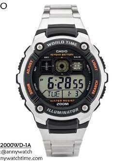 CASIO AE-2000WD-1A