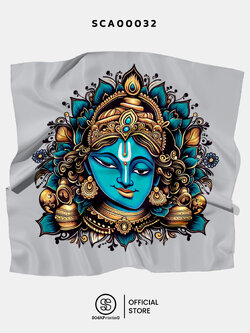 ผ้าพันคอ พิมพ์ลาย ฮินดู Collection IV รหัส SCA00032 #SOdAPrintinG