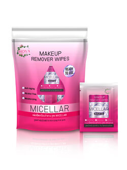 โฮญ่า เมคอัพ รีมูฟเวอร์ ไวพส์ 3 in 1 แผ่นเช็ดเครื่องสำอาง 1แผ่น/ซอง 1 ห่อ 25 ซอง พิเศษ ซื้อ 1 แถม 1