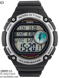 CASIO AE-3000W-1A