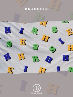 ผ้าห่มอเนกประสงค์ พิมพ์ลาย HIS รหัส BKA00006 #SOdAblanket #SodAhome