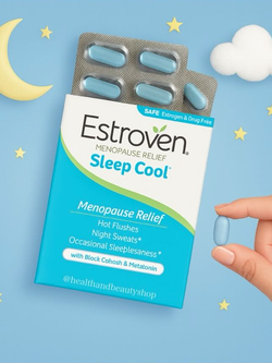 Estroven Menopause Relief + Sleep Cool 30 Caplets