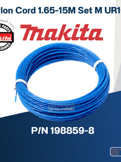 Nylon Cord 1.65-15M Set M เครื่องเล็มหญ้าไร้สาย Makita มากีต้า UR100 Pn.198859-8 (แท้) ##