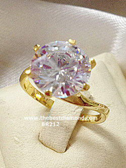 BR222+++แหวนชูขนาดเกือบ 4 กะรัต+++เรียบ หรูหรา สวยมากๆๆๆ เพชรแวววาว เหมือนจริงมากๆเล่นไฟสุดๆ วงนี้ต้องมีไว้ แบบยอดนิยม ไม่ตกtrend เพชรแบบHeart&Arrow