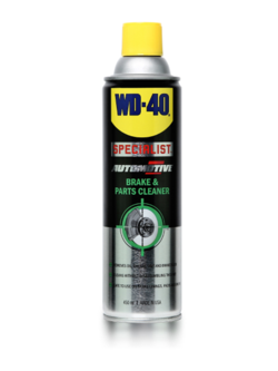 สเปรย์ล้างเบรค WD-40 ขนาด 450ml. ใช้ล้างขจัดคราบน้ำมันเบรค, จารบี, และสิ่งสกปรก Pn.W051-0400 (แท้) ##