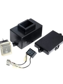 SWITCH SET เครื่องฉีดน้ำแรงดันสูง Makita มากีต้า รุ่น HW111, HW112 [#27] Pn.MP609640750 (แท้) ##