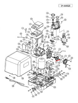 พี โบล์ท ซับ ปั๊มน้ำ มิตซู IP-505 [#10] Pn.H04111G00 (แท้-สั่ง)