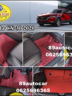 พรมรถยนต์ ปูในรถ Mazda CX-30 2020 - 2021 เข้ารูป