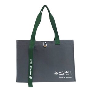 กระเป๋าผ้าแคนวาส ทรงกล่องไซส์ LS ขนาด ก.36*ส.29*ก้น-ข้าง15 ซม.