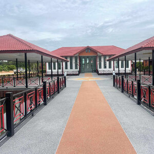 ร้านช่างรับปูพื้น คอนกรีตพิมพ์ลายทำพื้นโรงรถ
