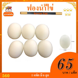 ++ อุปกรณ์เสริมมายากล ฟองน้ำไข่ Sponge Egg