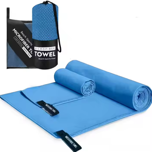 ผ้าไมโครไฟเบอร์ ขนาด 152*76ซม.พร้อมถุงผ้า