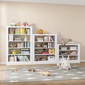 ชั้นวางหนังสือเหล็ก 4 ชั้น : ขนาด ส120cm x ก100cm x ล30 ซม.