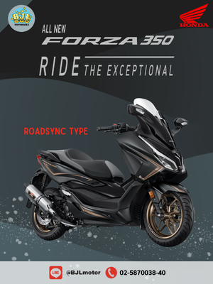 All New Honda Forza 350