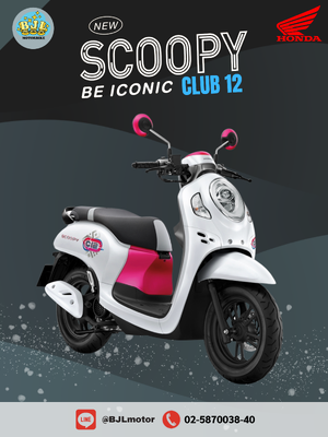 New Honda Scoopy CLUB 12