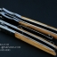 มีดพับ CHONGMING รุ่น CM77 ด้ามไม้ ลวดลายงดงาม (OEM)