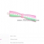 Aznavour กิ๊บติดผมโบว์เซลลูโลสแต่งคริสตัล Swarovski ( Light pink )