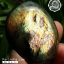 หิน ลาบราดอไลท์ (Labradorite) แบบขัด สวยคัดพิเศษ ประกายสีเขียว #LA101
