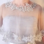 Preorder เสื้อคลุมชุดราตรี ตาข่ายลูกไม้ สีเทา สวยหรู