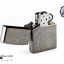 ไฟแช็ค Zippo แท้ ลายใยแมงมุม ขยุ้มหัวใจ "Spider Web, Black Ice Chrome Lighter" #28527 แท้นำเข้า 100%