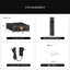 Fosi Audio P4 พรีแอมป์สำหรับระบบเสียงในบ้าน พร้อมอินพุต RCA 3 ตัว, EQ/Bypass การควบคุมโทนเสียง ประกันศูนย์ไทย