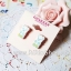 Aznavour ต่างหู, ตุ้มหูเซลลูโลสหมีน้อย ( White )