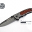 มีดพับ Boker ด้ามฝังไม้ ลายสีเทาหม่น MANU FAKTUR SOLINGEN (OEM)