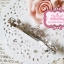Beaumira กิ๊บสปริงมงกุฎประดับคริสตัลขาวใส ( แบบ 1 )