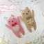 Aznavour กิ๊บหมีหัวใจ (สีน้ำตาล) ลด 30%