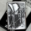 ไฟแช็ค Zippo แท้ คาวบอยสไตล์ "Zippo 24879 Resting Cowboy, Emblem, Brushed Chrome " แท้นำเข้า 100%
