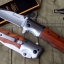 มีดพับสำหรับพกพาขนาดกลาง Browning รุ่น Da51 ด้ามไม้ (OEM)