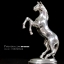 รูปหล่อรูปม้า จากโลหะ Pewter งานฝีมือคนไทย 100% (สวยมากๆคล้ายเนื้อเงินแท้)