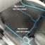 พรมรองพื้นรถยนต์ Mitsubishi Triton 4 ประตู Aii New ลายธนูสีดำขอบฟ้า