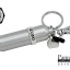 กระป๋องอะลูมิเนียมใส่น้ำมันสำรองสำหรับไฟแช็ค Zippo แท้ - Genuine Compact Aluminum FUEL CANISTER-w-Key Ring-Swivel-Snap