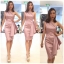 ชุดเพื่อนเจ้าสาว ชุดราตรีสั้น Lilac - One-shoulder top & side-ruffle skirt