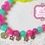 Aznavour สร้อยคอเซลลูโลสจี้กะโหลกและดาว (Neon Yellow) ลด 30%