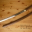 ขายดาบซามูไร คาตะนะ Katana ไว้ฝึกฟันดาบ แข็งแรงทนทาน ปลอกลายเนื้อไม้สีน้ำตาล