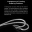 Simgot LC7 สายอัพเกรดหูฟัง OFC+ชุบเงิน โครงสร้าง Coaxial Litz เปลี่ยนหัวแจ็คได้