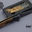 มีดพับสำหรับพกพาขนาด 8 3/4 Browning รุ่น 354 ด้ามไม้ (OEM)