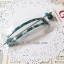 Aznavour ปิ่นปักผมทรงเหลี่ยม (Green)