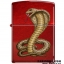 ไฟแช็ค Zippo แท้ "Cobra Snake" Candy Apple Red Lighter #Zippo Code 8951 แท้นำเข้า 100%