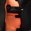 ยางปูพื้นรถยนต์เข้ารูป Mini Cooper S F55 ลายกระดุมสีส้มขอบส้ม + ท้าย
