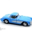 โมเดลรถเหล็ก รถจำลอง CHEVROLET CORVETTE 1957 สีฟ้า